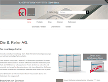 Tablet Screenshot of kellergruppe.ch
